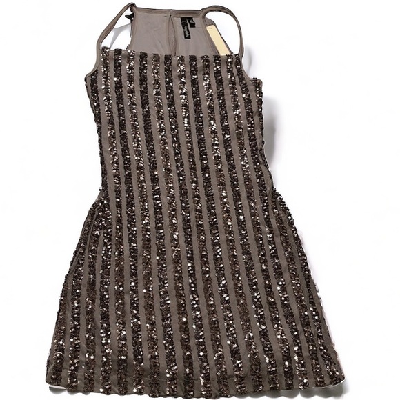 Speechless A line  gold sequined party dress . Size 3 - Picture 1 of 8